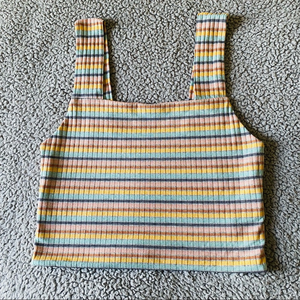 American Eagle Square Neck Tank Top